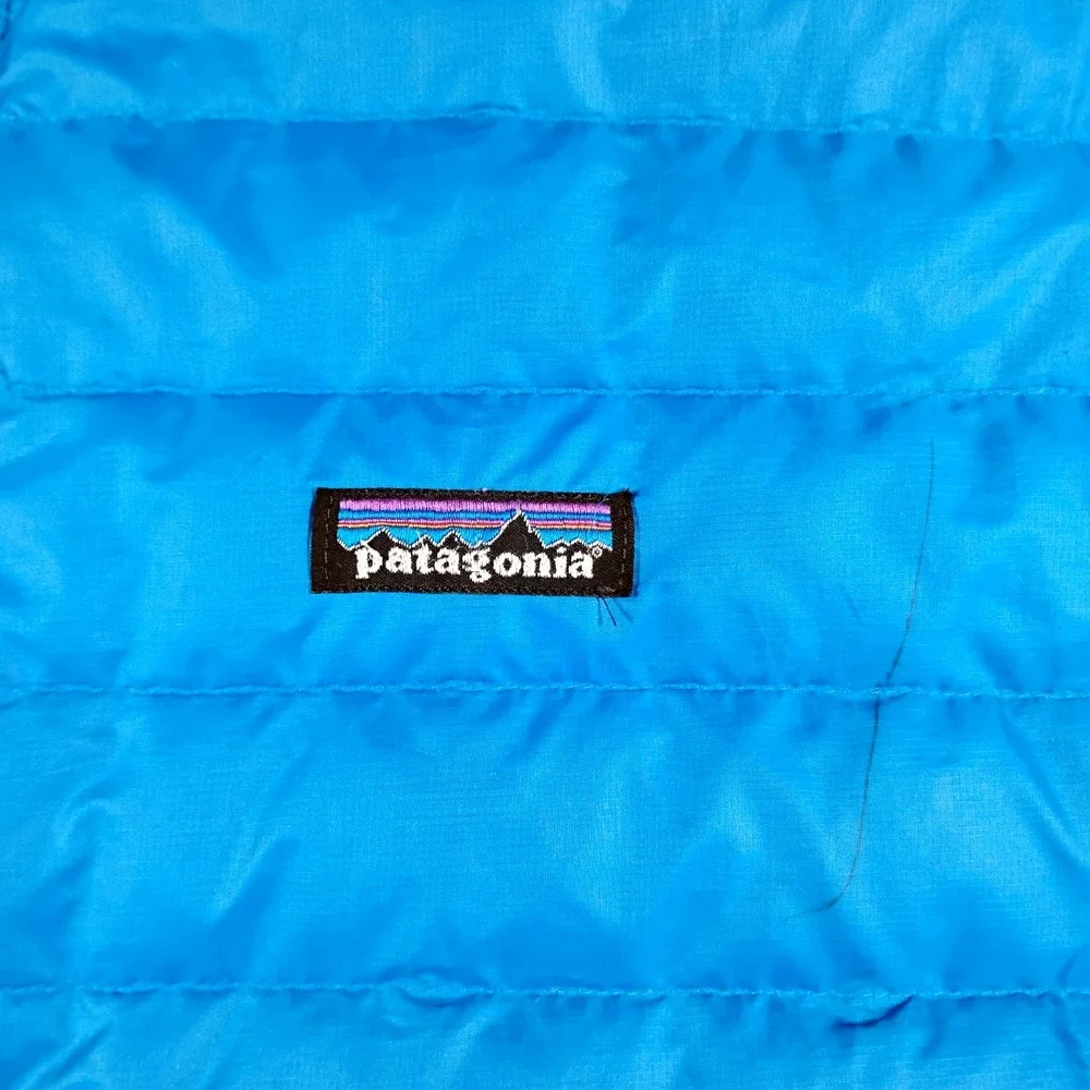 Patagonia Down Sweater Jacket Mens Medium Blue Puffer Coat 84673 SP13 Gorpcore